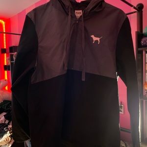 Victoria Secret pink windbreaker jacket
